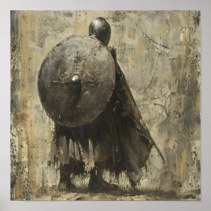 Poster Chevalier taché