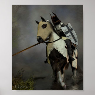 Poster Chevalier teutonique