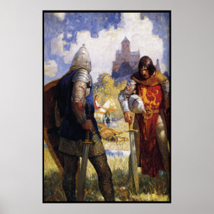 Poster chevaliers après l'affiche de bataille DE 8.99