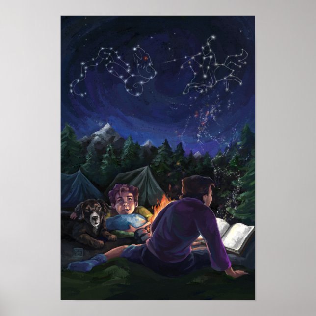 Poster Chevaliers d'été (Devant)