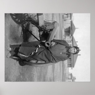 Poster "Chevaux d'abondance" qui a massacré Lieut.