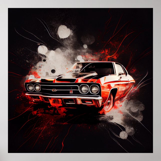 Poster chevelle (Devant)