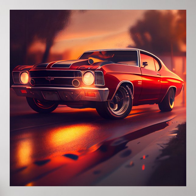 Poster chevelle (Devant)