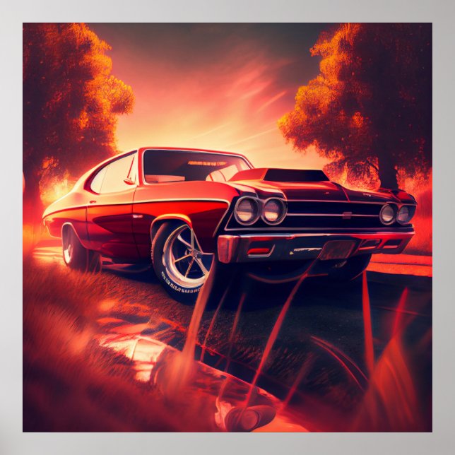 Poster chevelle (Devant)