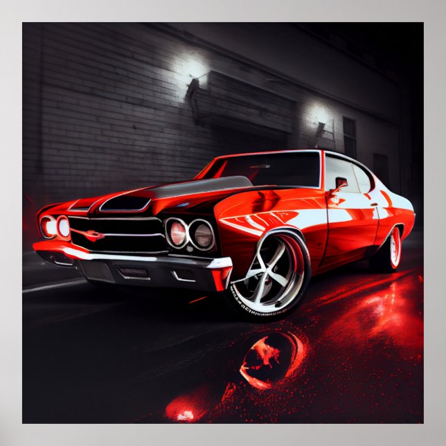 Poster chevelle (Devant)