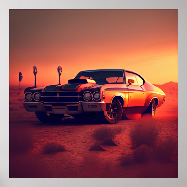 Poster chevelle (Devant)