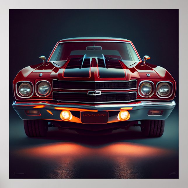 Poster chevelle (Devant)