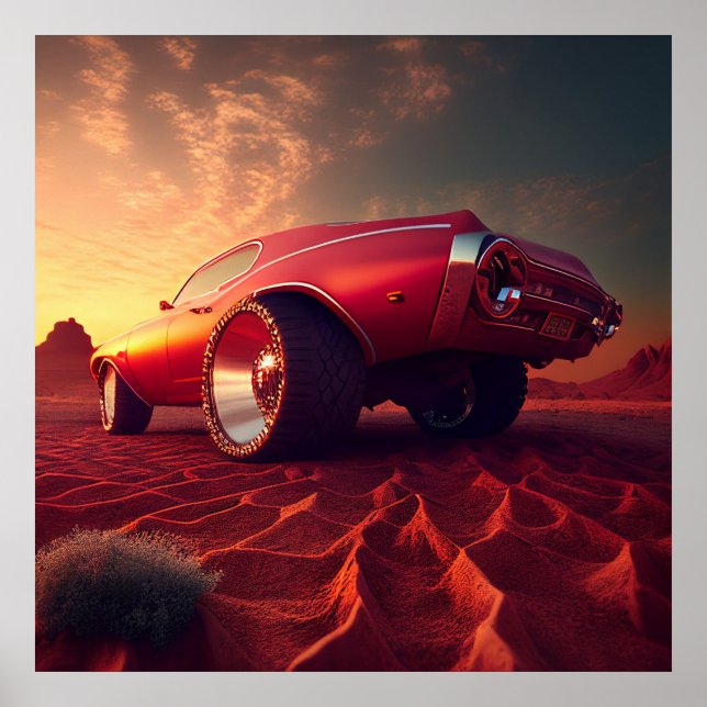 Poster chevelle 71 (Devant)