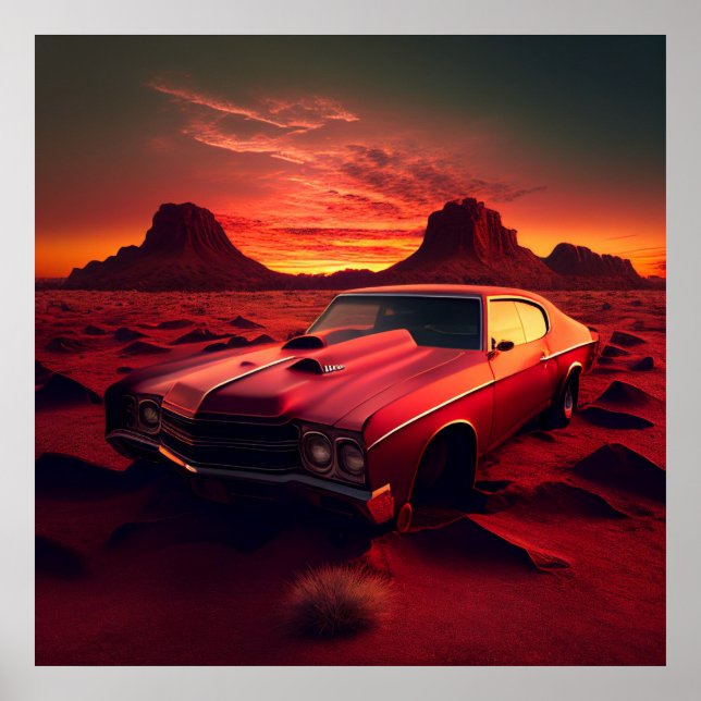 Poster chevelle 71 (Devant)