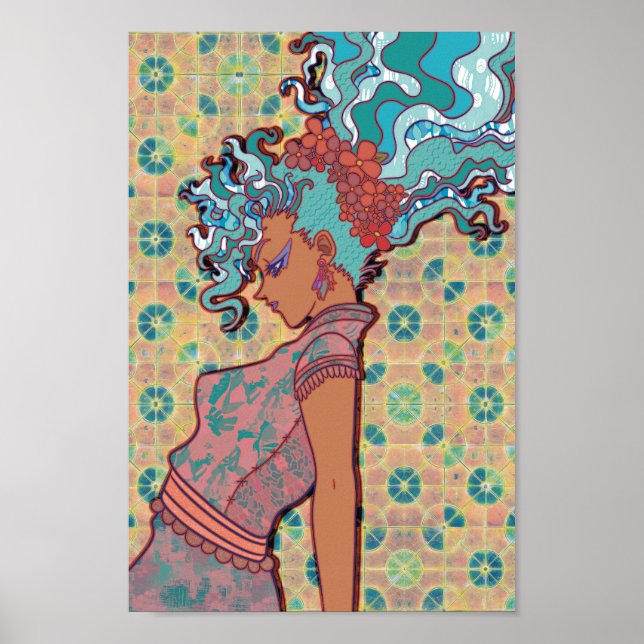 Poster Cheveux (Devant)