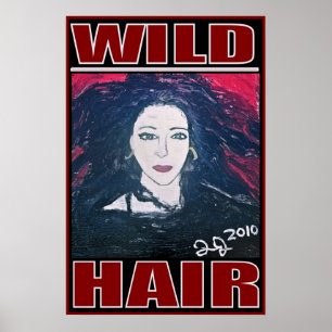 POSTER CHEVEUX SAUVAGES ROYAUME-UNI