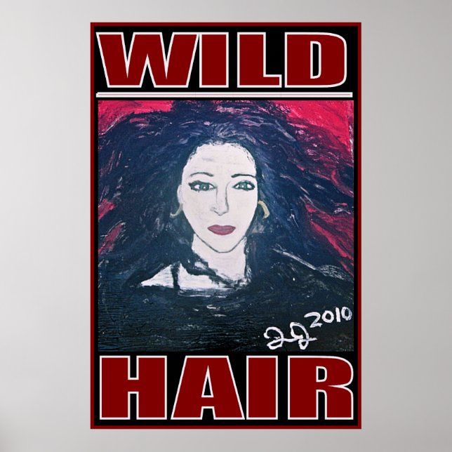POSTER CHEVEUX SAUVAGES ROYAUME-UNI (Devant)