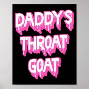Poster Chèvre de gorge de papa Nk