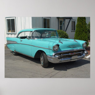 Poster Chevrolet Bel-Air 1957