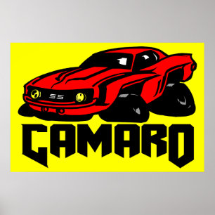 Poster Chevrolet Camaro SS