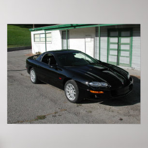 Poster Chevrolet Camaro Z28 SS 2001