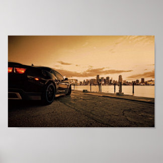 Poster Chevrolet Camaro ZL1 2013