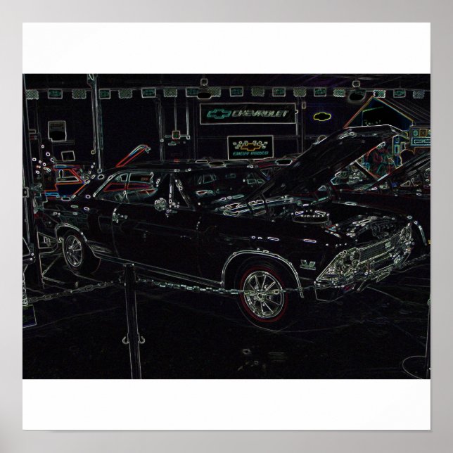 Poster Chevrolet Chevelle (Devant)