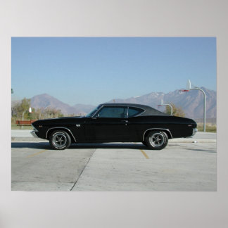 Poster Chevrolet Chevelle SS 1969