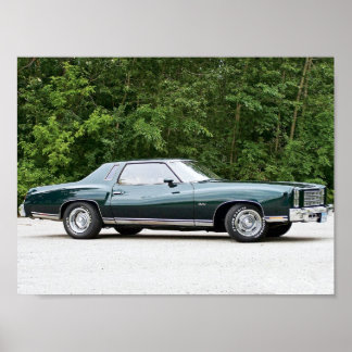 Poster Chevrolet/Chevy Monte Carlo 1977