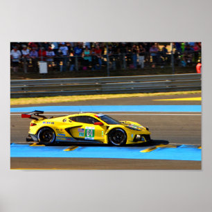 Poster Chevrolet Corvette C8.R 24 Heures du Mans 2022
