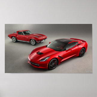 Poster Chevrolet Corvette Stingray 2014