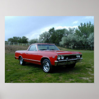 Poster Chevrolet El Camino 1967