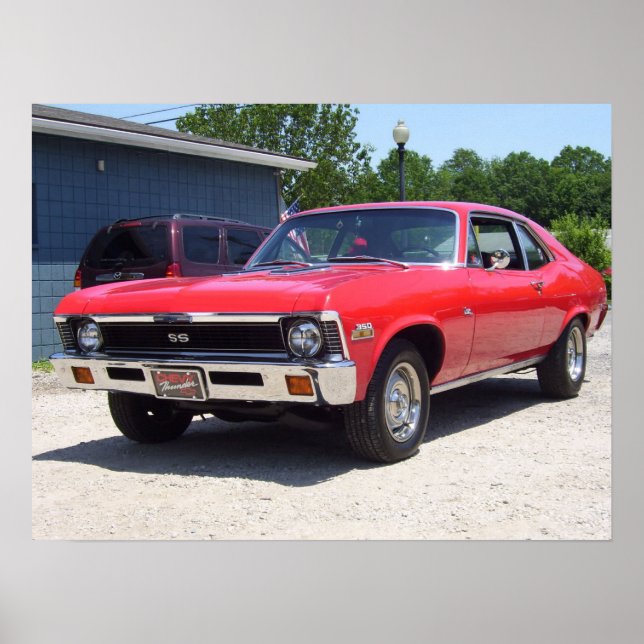 Poster Chevrolet Nova 1972 (Devant)