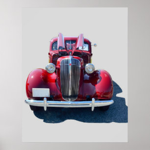 Poster Chevrolet vintage 1936