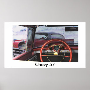 Poster Chevy57