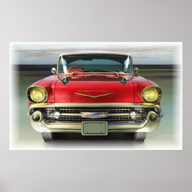 Poster Chevy 1957 (Devant)