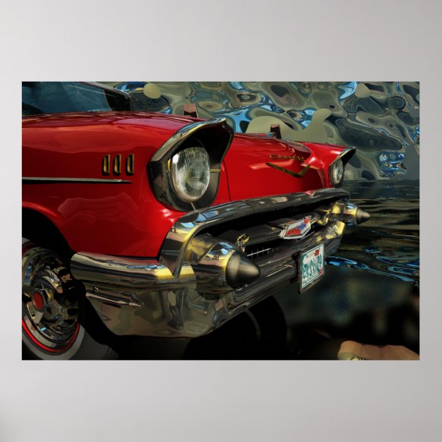 Poster Chevy 1957 (Devant)