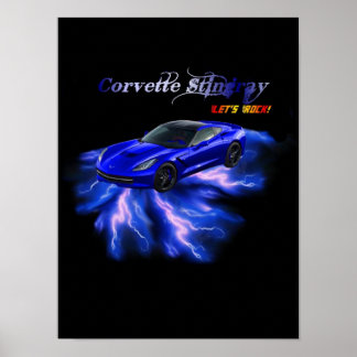 Poster : Chevy Corvette