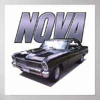 Poster Chevy Nova 1966