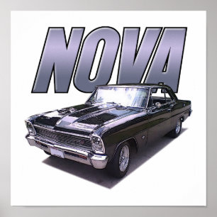 Poster Chevy Nova 1966