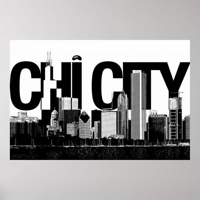 Poster CHI CITY 1 (Devant)