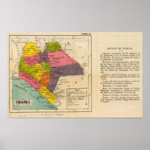 Poster Chiapas, Mexique 2