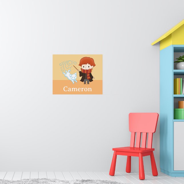 Poster Chibi Ron Weasley Patronus (Pépinière 1)