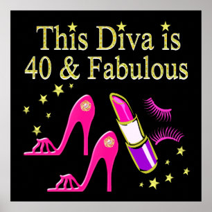 POSTER CHIC 40 ET FABULEUX MODE REEN DESIGN