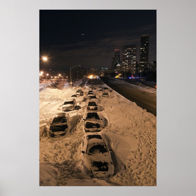Poster Chicago Blizzard 2011 (Devant)