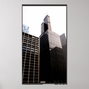 Poster Chicago Cityscape 4