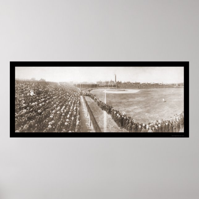 Poster Chicago Cubs Baseball Photo 1904 (Devant)