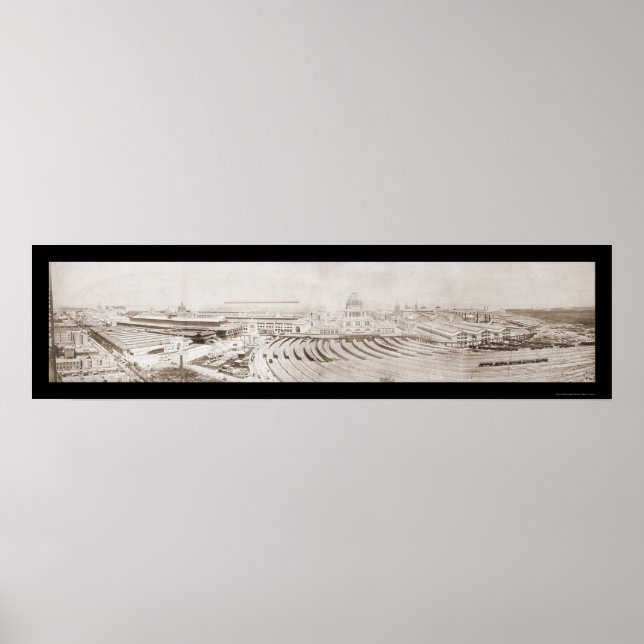 Poster Chicago, IL Exposition 1893 (Devant)