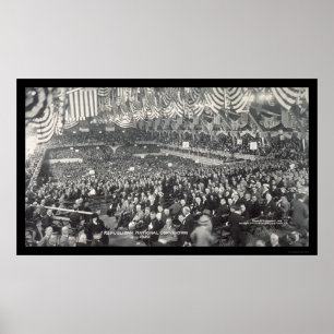 Poster Chicago, IL Republican Photo 1920