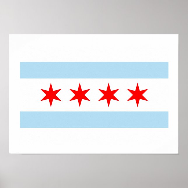 Poster Chicago, Illinois (Devant)