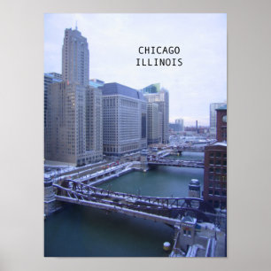 Poster Chicago River