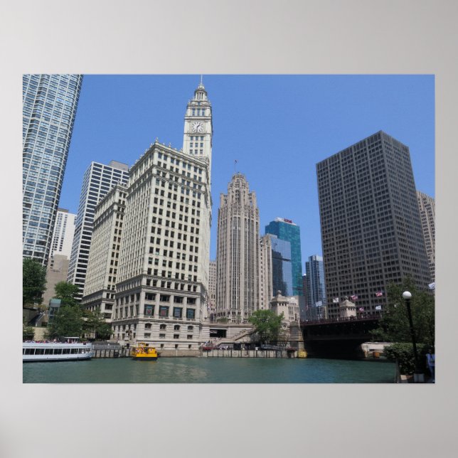 Poster Chicago USA (Devant)