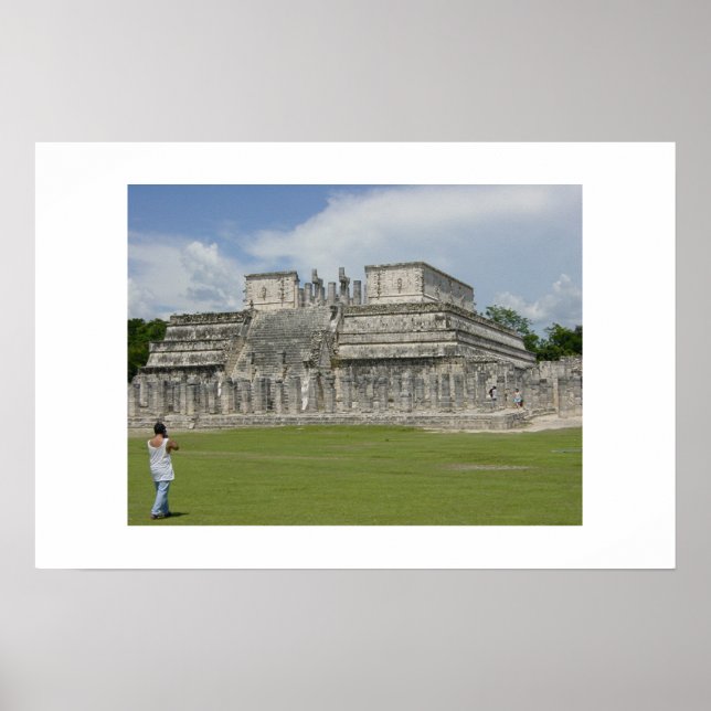 Poster Chichén Itzá (Devant)