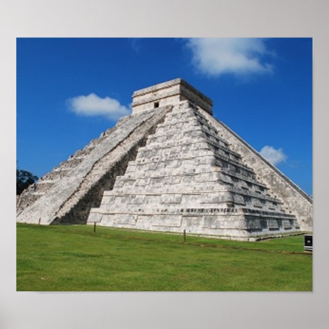 Poster Chichen Itza (Devant)