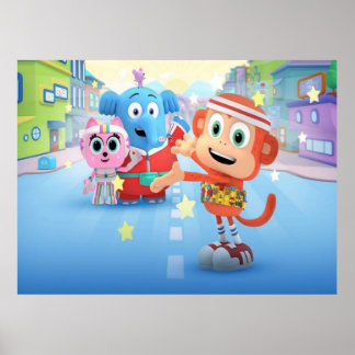 Poster Chico amis bon bon